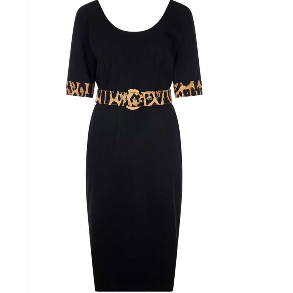 COPY - June Leopard pencil dress!